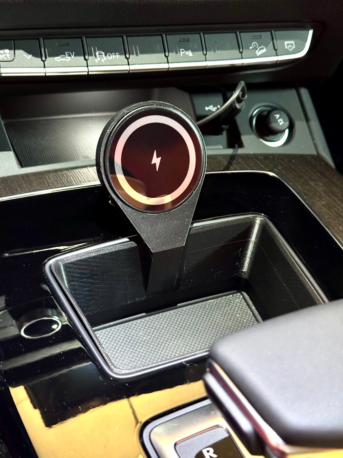 Audi Center Console MagSafe Charger Mount — Q5 / SQ5 / A4 / A5 B9.5